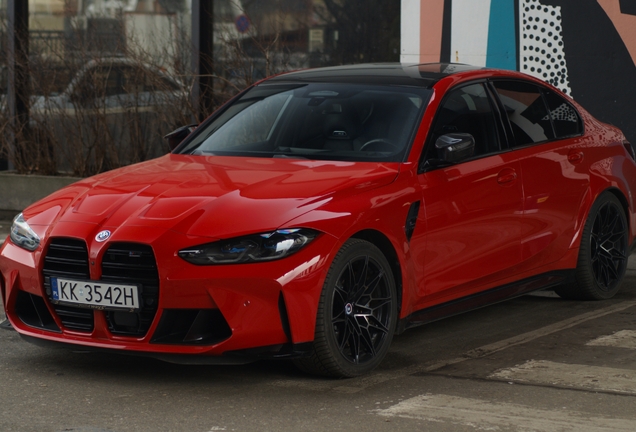 BMW M3 G80 Sedan Competition
