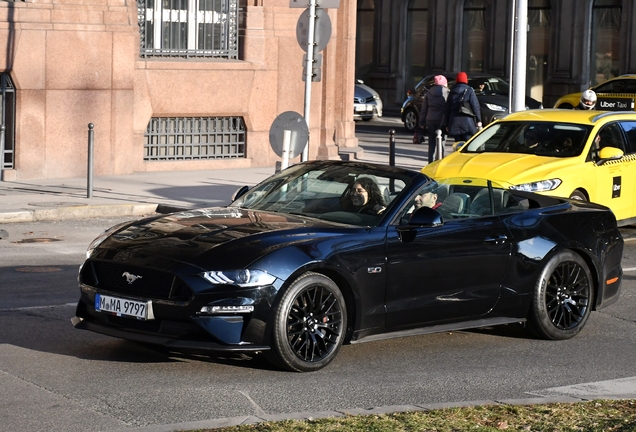 Ford Mustang GT Convertible 2018
