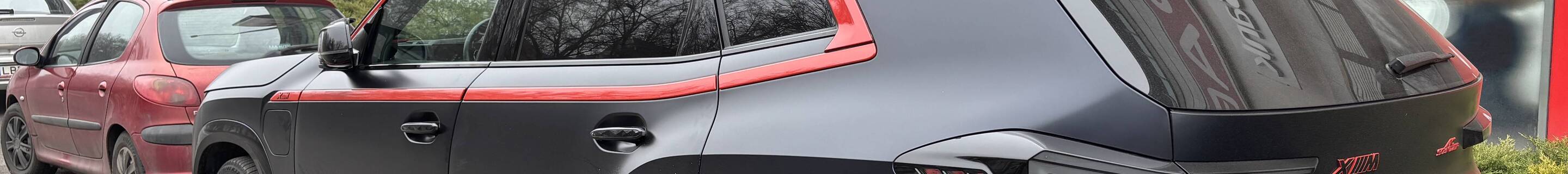 BMW AC Schnitzer XM G09 Label Red