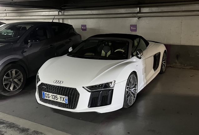 Audi R8 V10 Plus Spyder 2017
