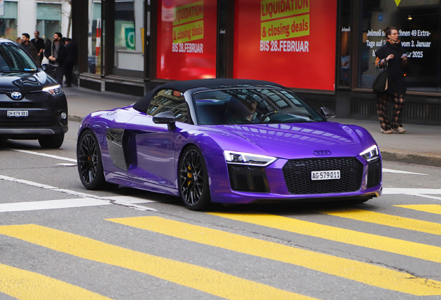 Audi R8 V10 Spyder 2016