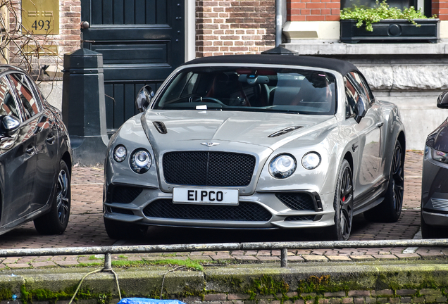 Bentley Continental Supersports Convertible 2018
