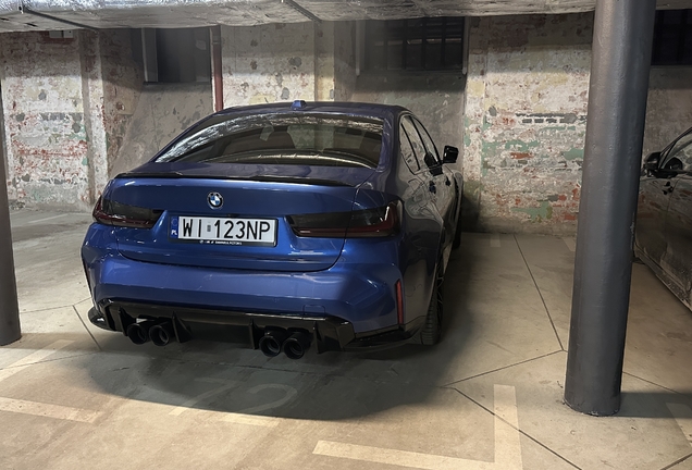 BMW M3 G80 Sedan Competition