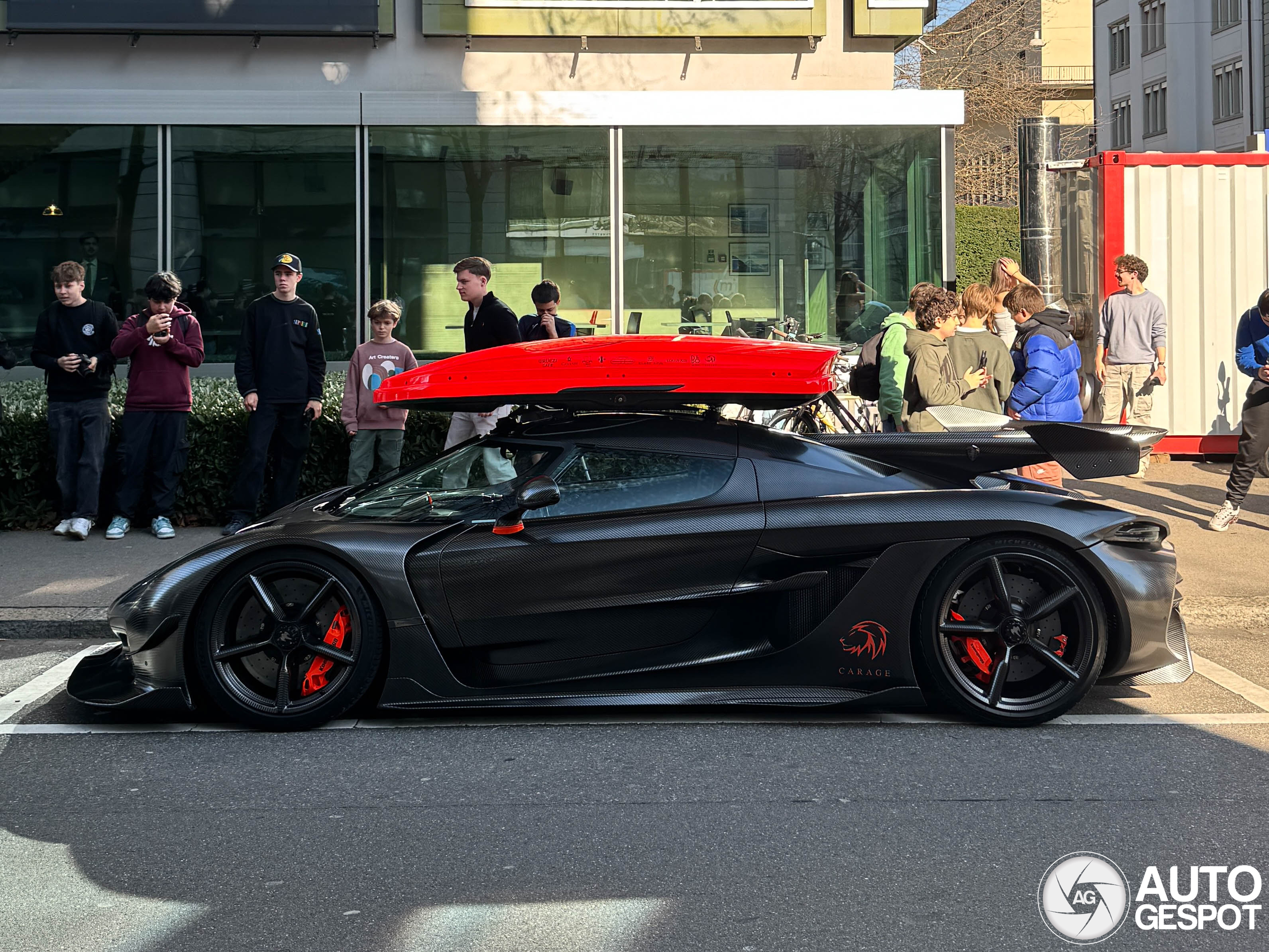 Koenigsegg Jesko Attack Ghost Le Mans causes mayhem in Zurich