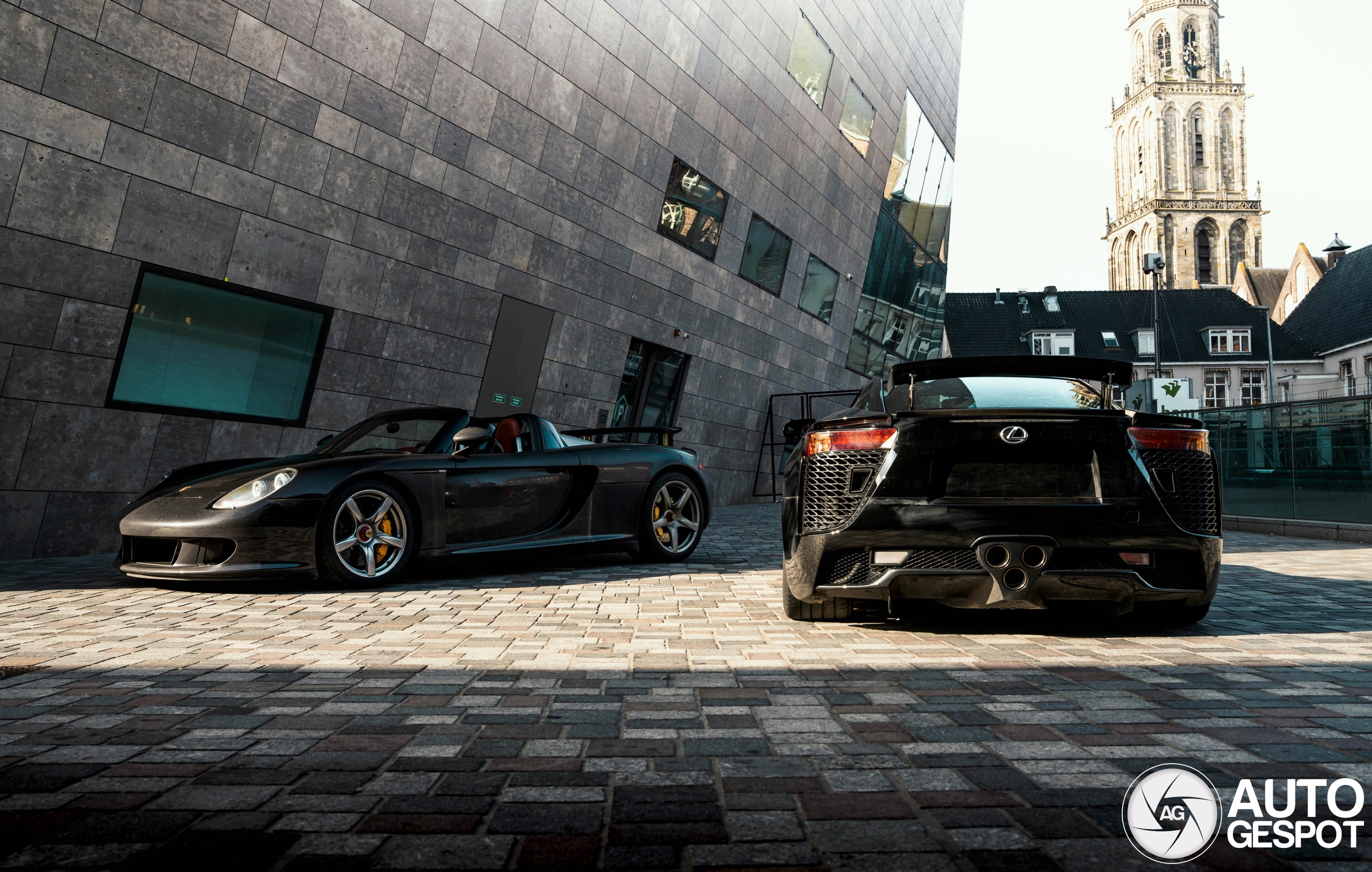 V10 royalty: Carrera GT vs. Lexus LFA