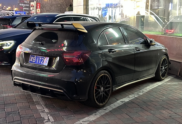 Mercedes-AMG A 45 W176 Yellow Night Edition