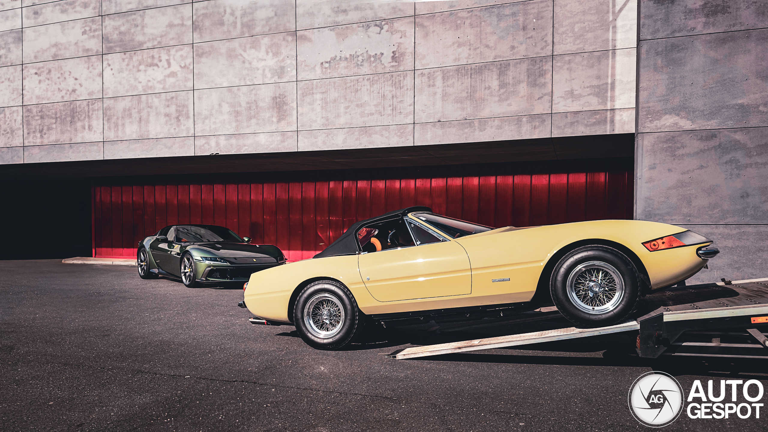 Ferrari 12Cilindri meets its iconic inspiration: The 365 Daytona