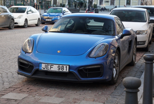 Porsche 981 Cayman GTS