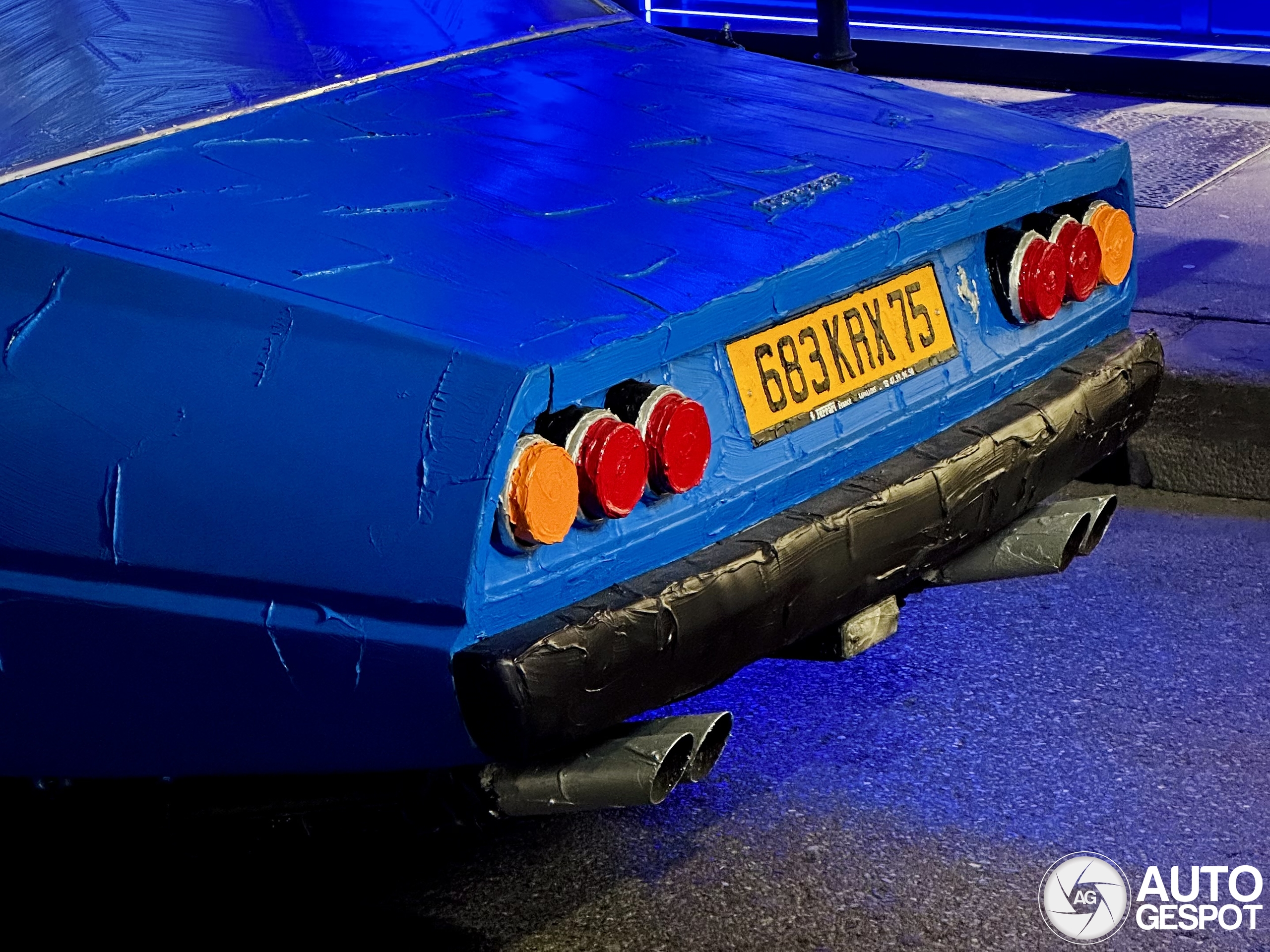 Ferrari 365 GT4 2+2 by Bertrand Lavier