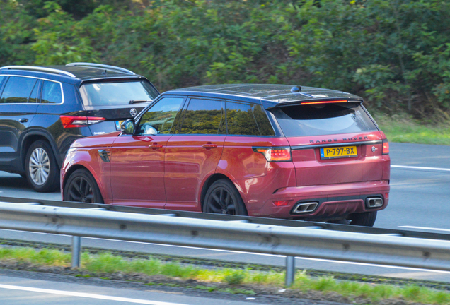 Land Rover Range Rover Sport SVR 2018