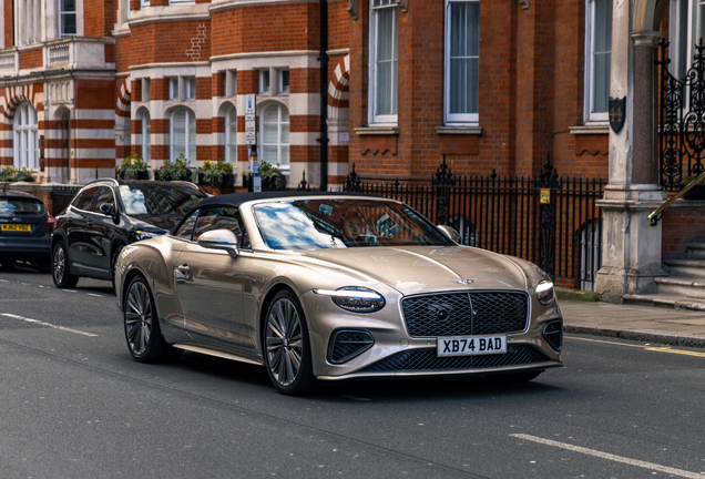 Bentley Continental GTC Speed 2025 First Edition