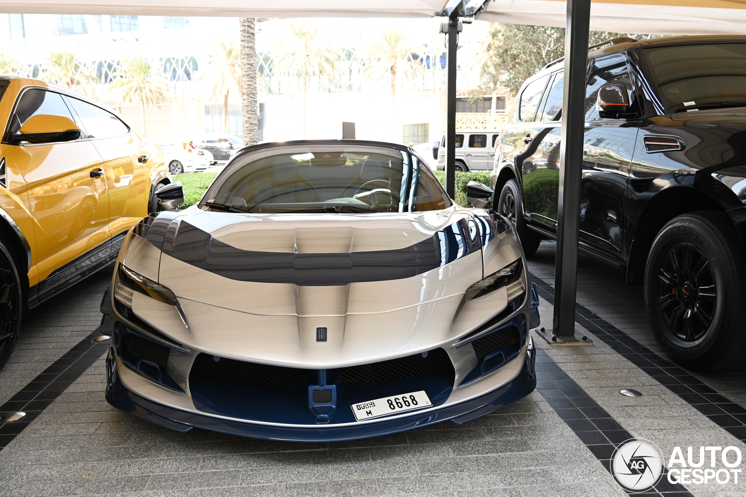 Ferrari SF90 Spider Mansory F9XX Tempesta Celeste