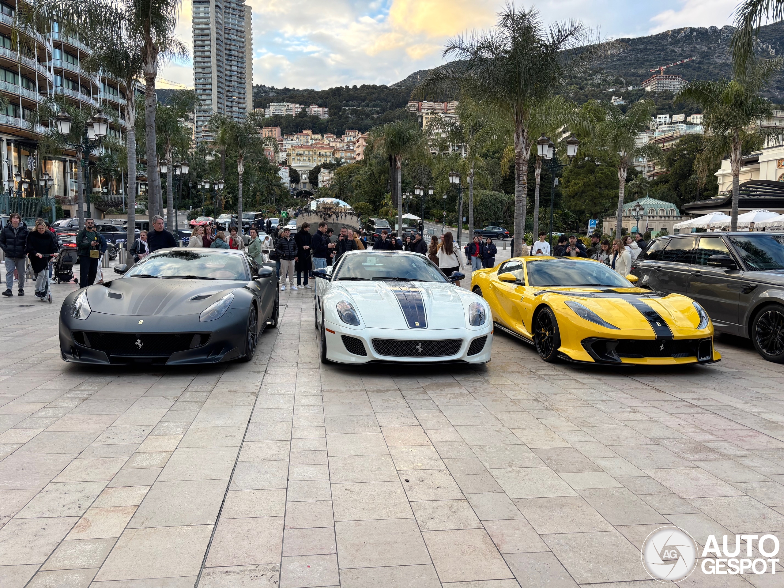 Trio van Ferrari's is een begeerlijke combo