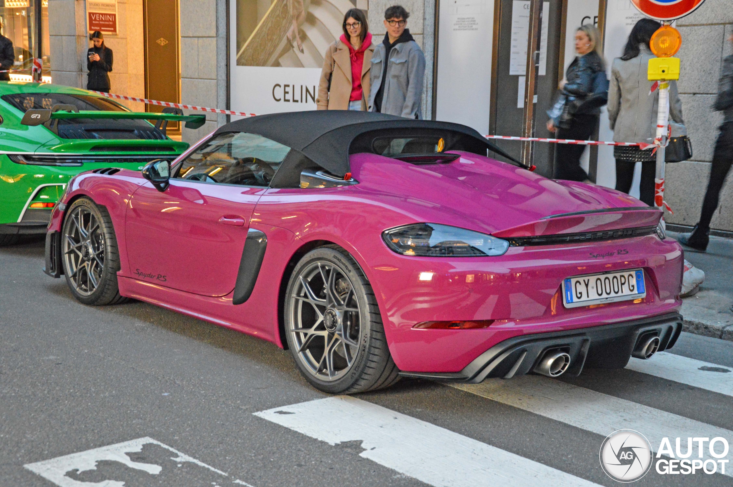 Porsche 718 Spyder RS Weissach Package