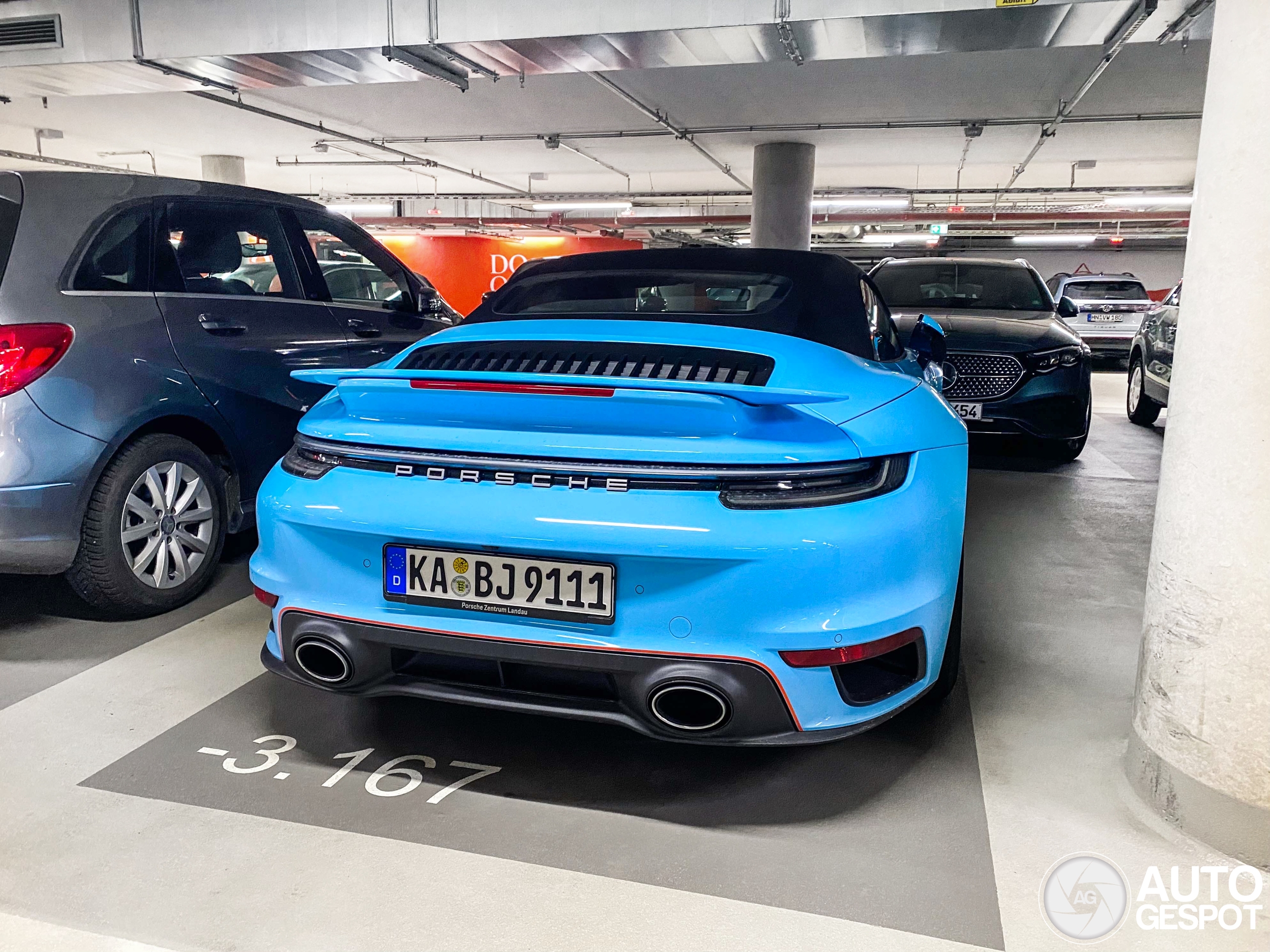 Porsche 992 Turbo S Cabriolet