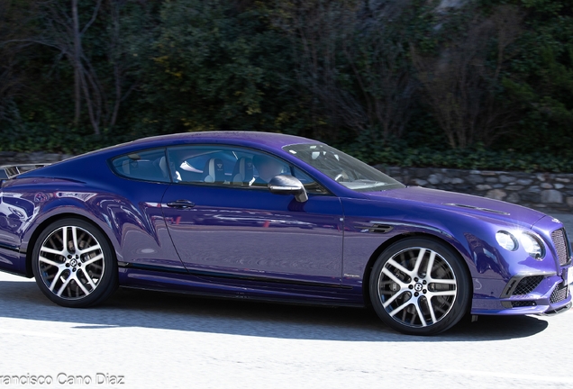 Bentley Continental Supersports Coupé 2018