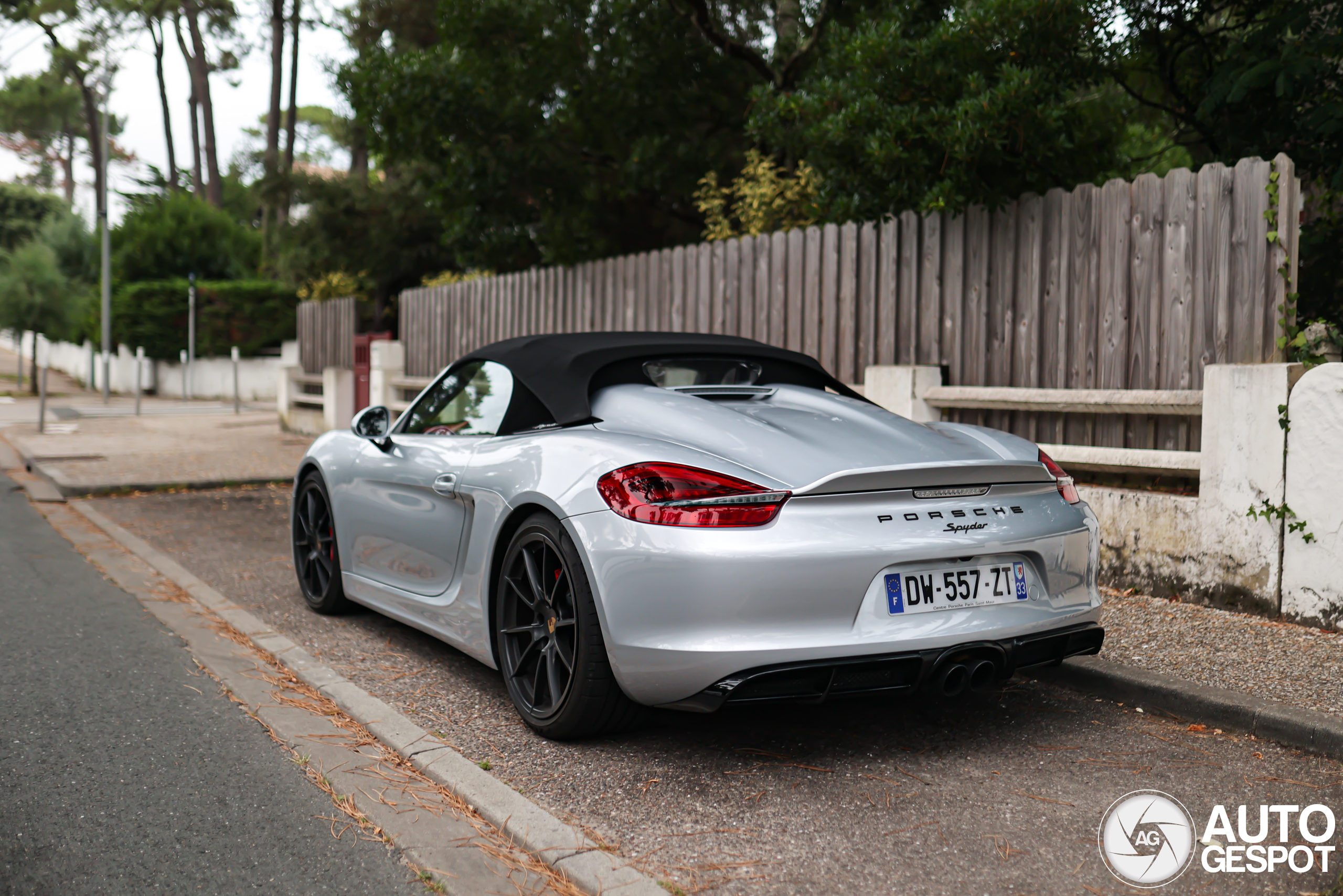 Porsche 981 Boxster Spyder