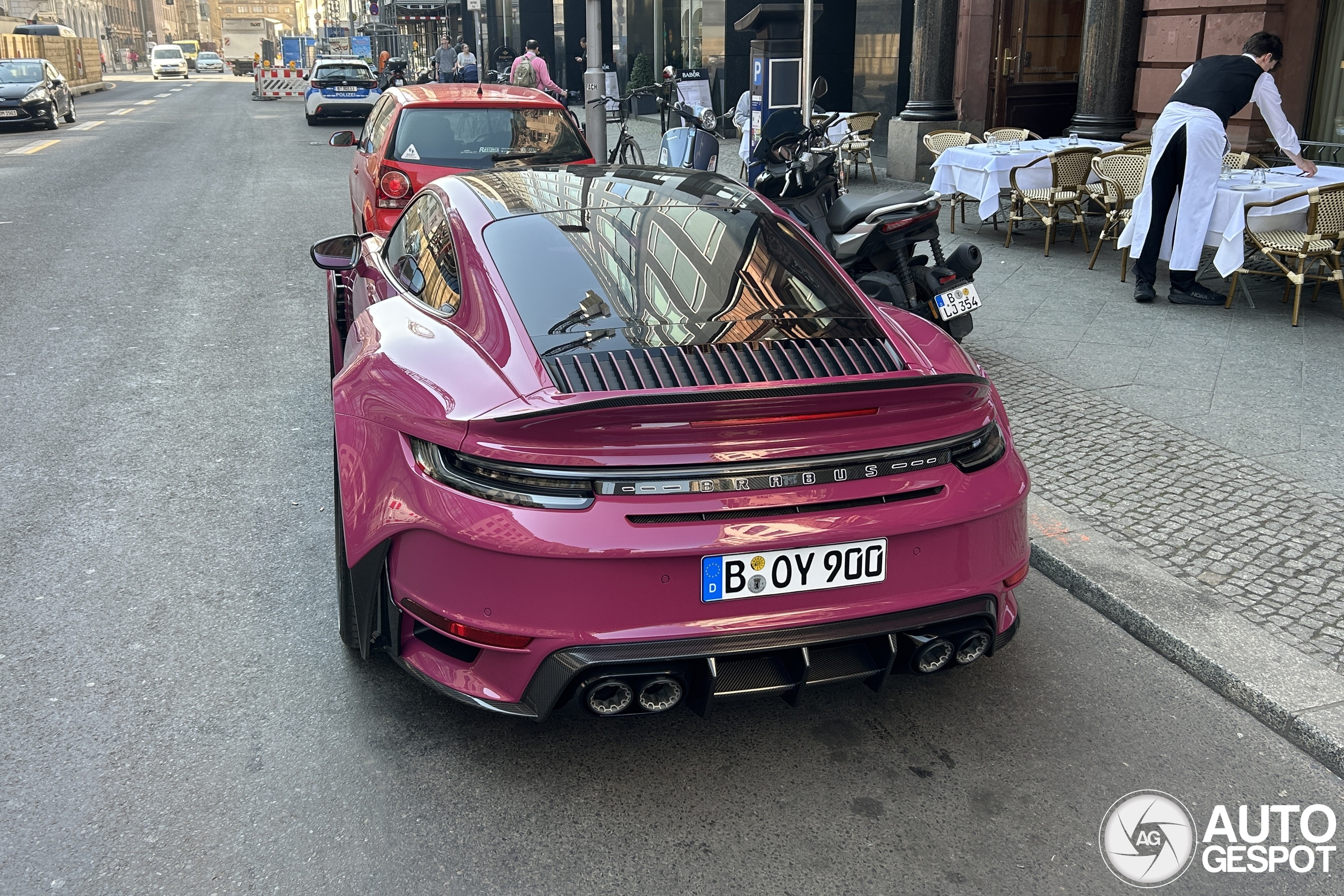 Deze kanonnen van Brabus werden afgelopen weekend gespot
