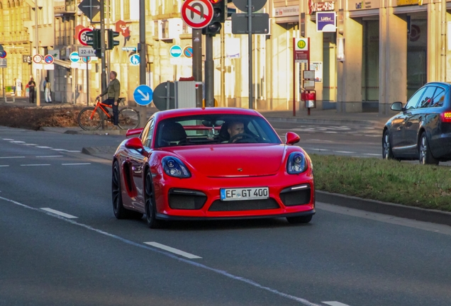 Porsche 981 Cayman GT4