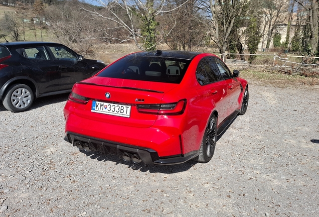 BMW M3 G80 Sedan Competition