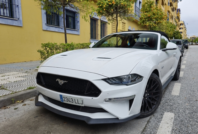 Ford Mustang GT Convertible 2018