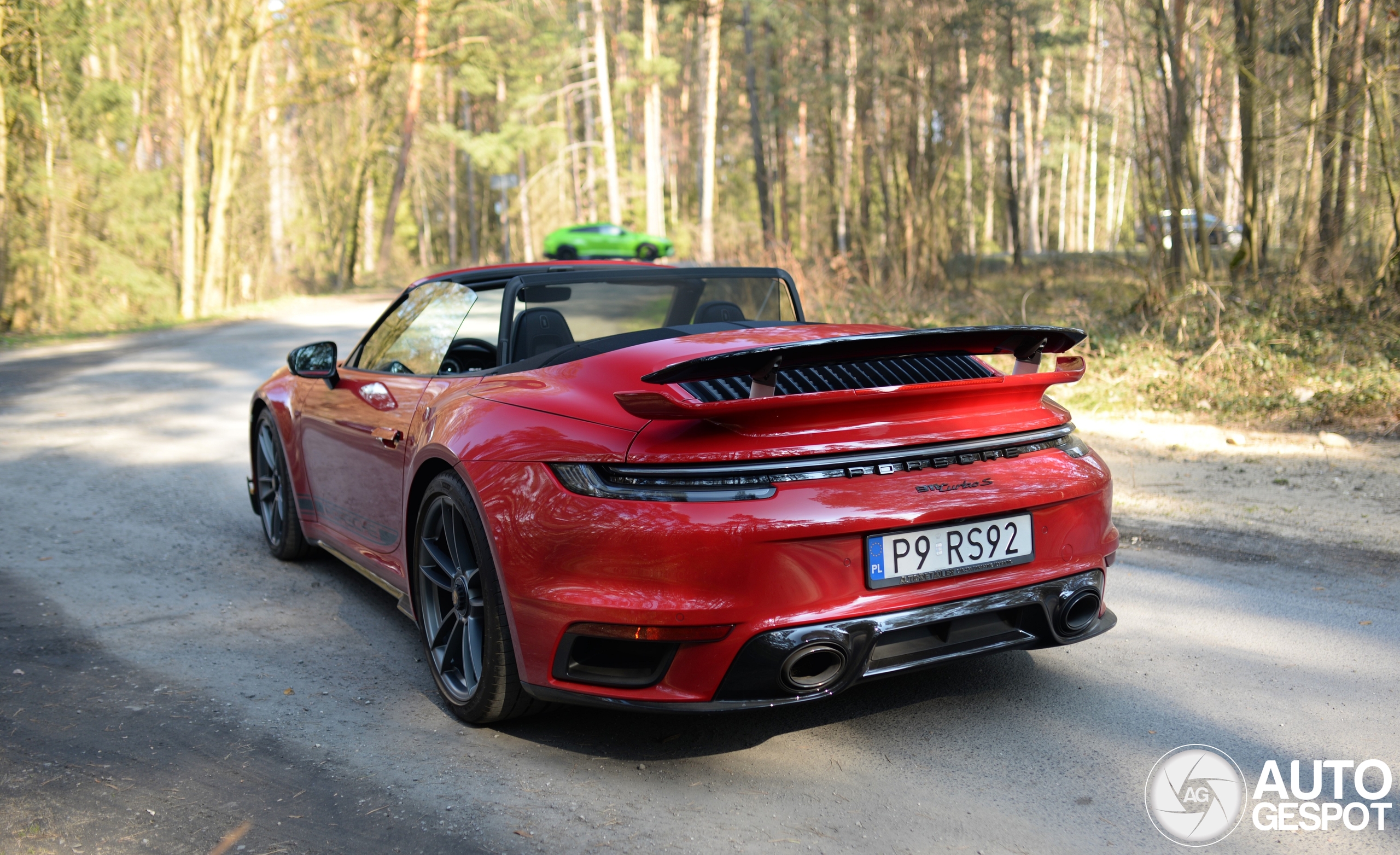 Porsche 992 Turbo S Cabriolet