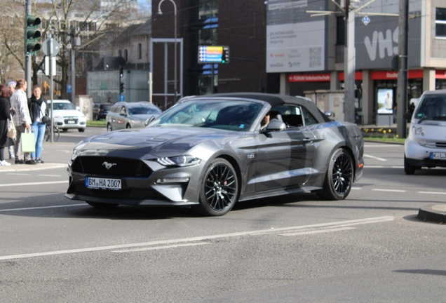 Ford Mustang GT Convertible 2018