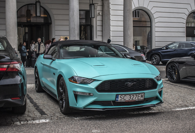 Ford Mustang GT Convertible 2018