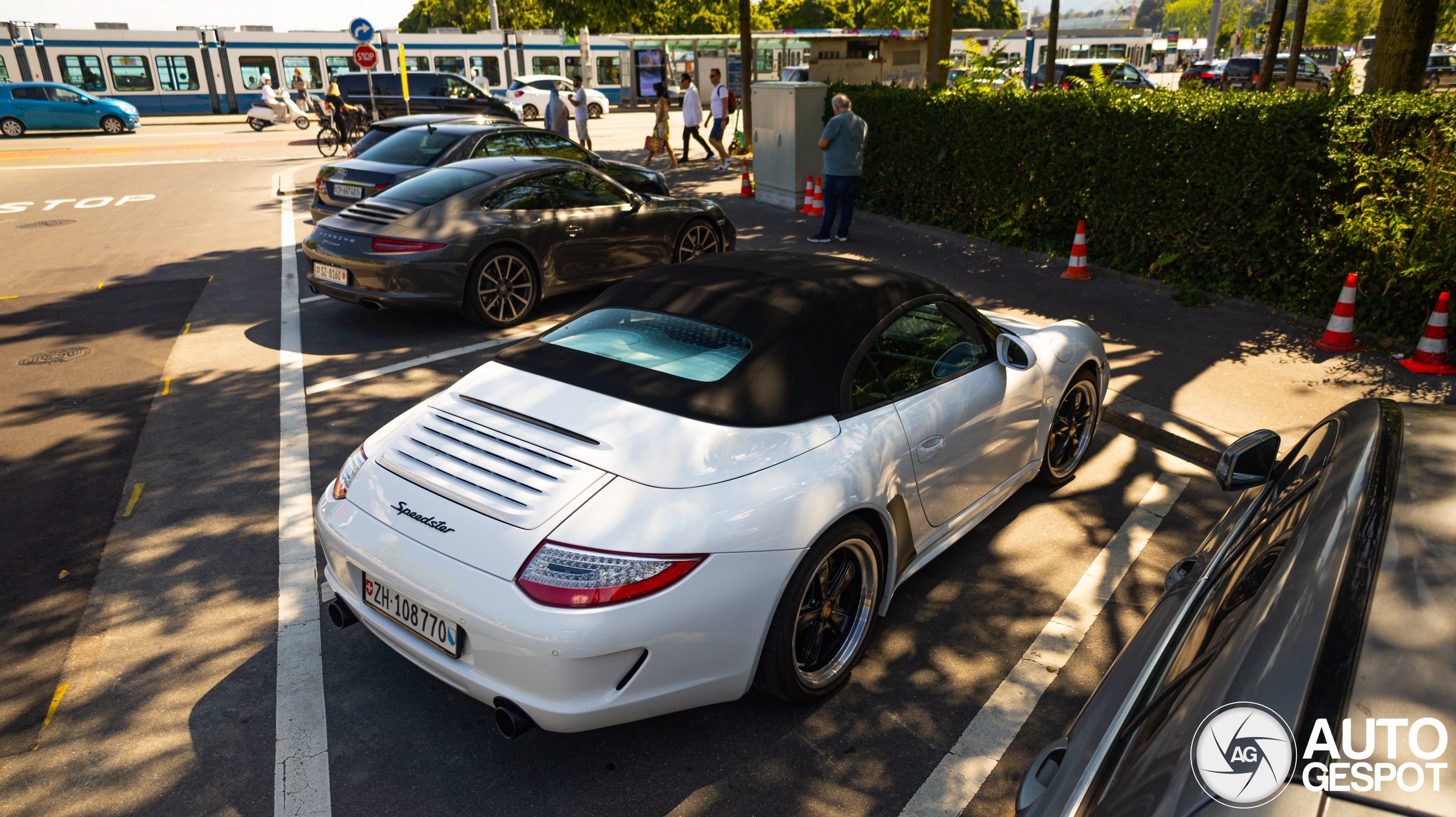 Zurich’s familiar Speedster: A 997 with a history on the streets
