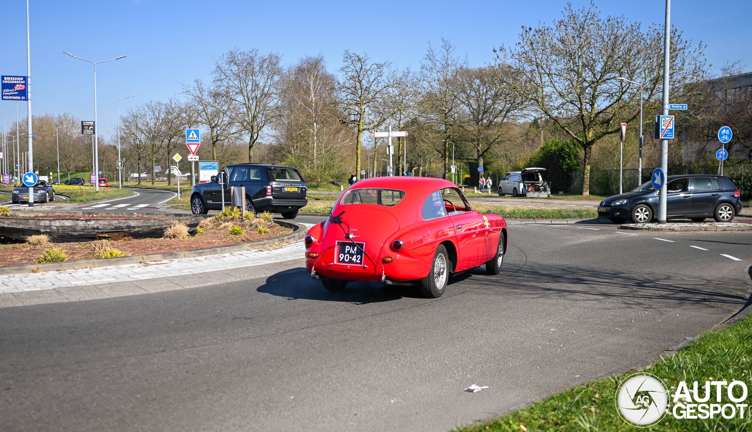 Uiterst exclusieve Ferrari 212 Inter wordt gespot in Nederland!