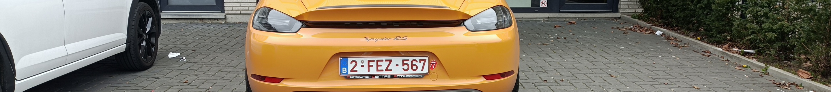 Porsche 718 Spyder RS Weissach Package
