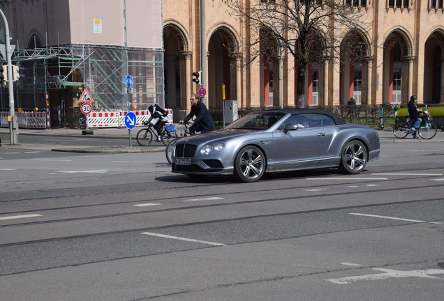 Bentley Continental GTC Speed 2016