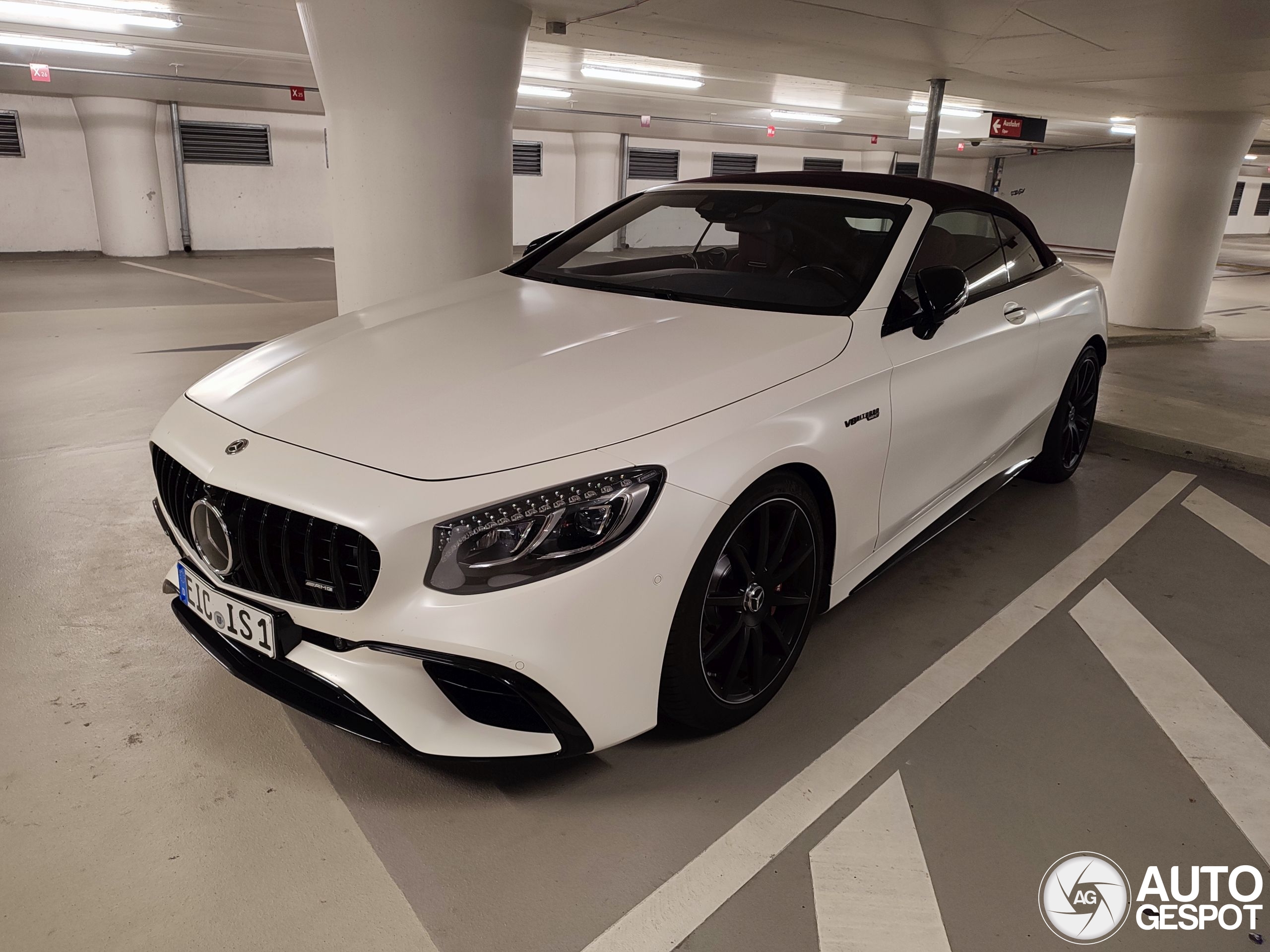Mercedes-AMG S 63 Convertible A217 2018