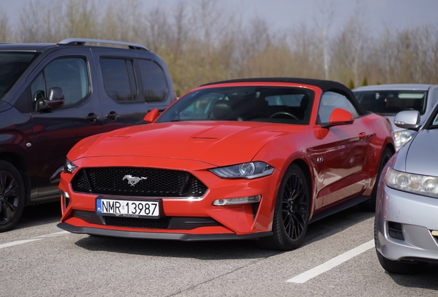 Ford Mustang GT Convertible 2018