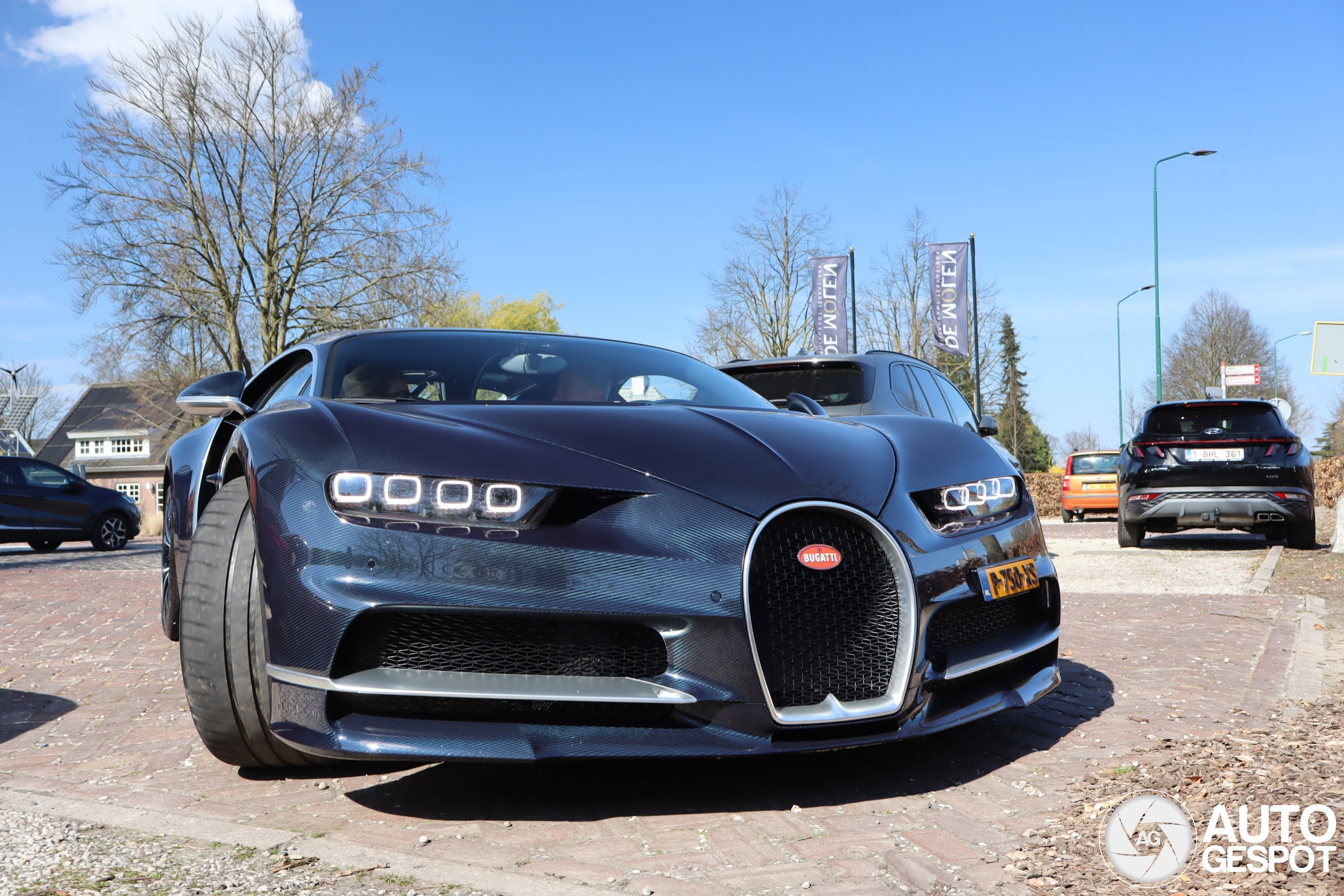 Bugatti Chiron in Kaatsheuvel verkozen tot de spot van de dag