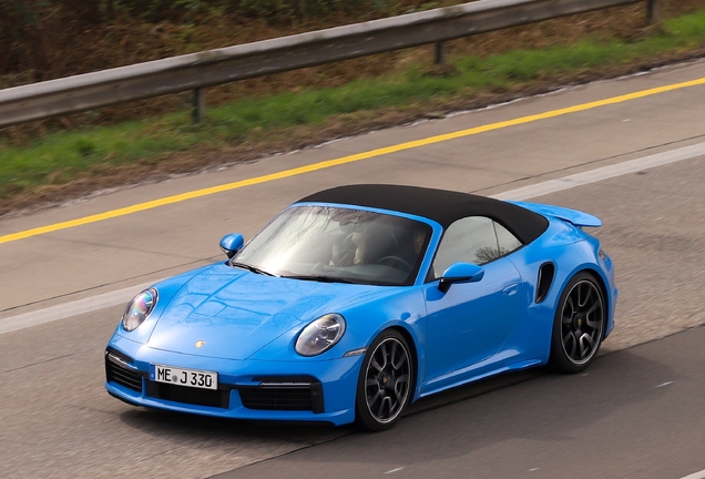 Porsche 992 Turbo S Cabriolet