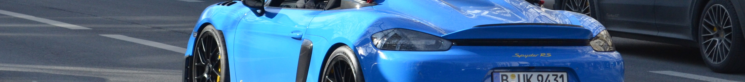 Porsche 718 Spyder RS Weissach Package
