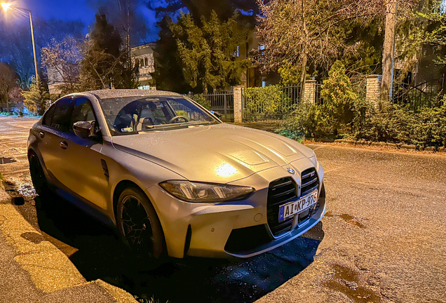 BMW M3 G80 Sedan Competition