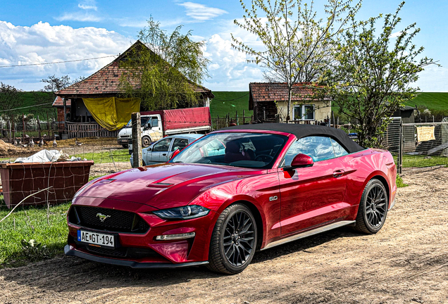 Ford Mustang GT Convertible 2018