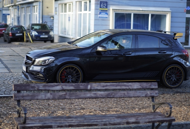 Mercedes-AMG A 45 W176 Yellow Night Edition