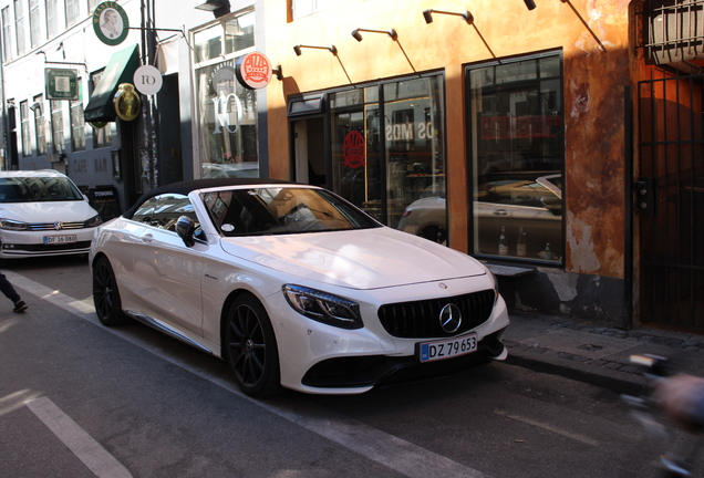 Mercedes-AMG S 63 Convertible A217 2018