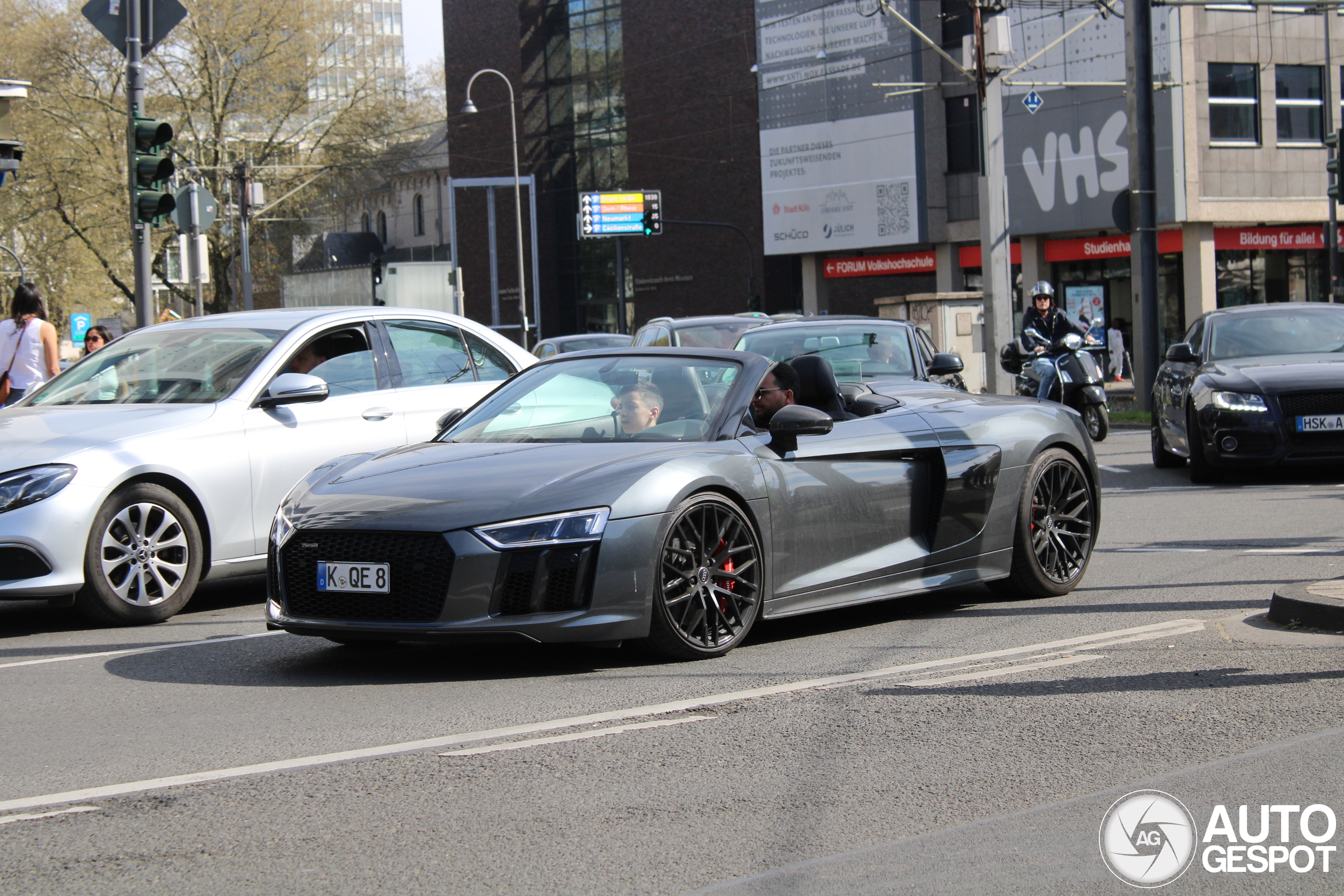 Audi R8 V10 Plus Spyder 2017