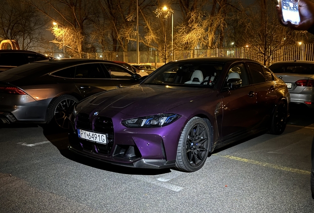 BMW M3 G80 Sedan Competition