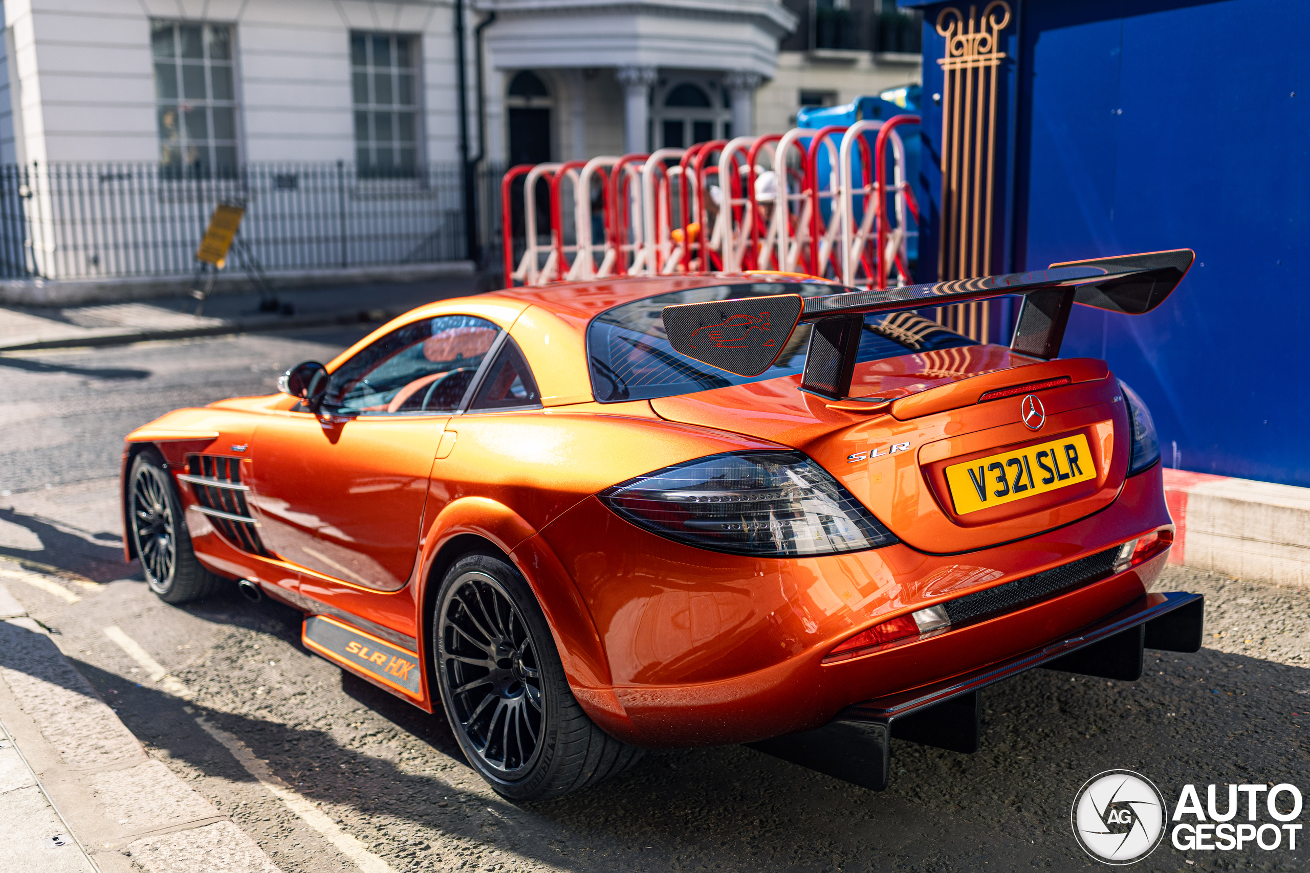 Deze SLR McLaren MSO HDK steelt de show in Londen