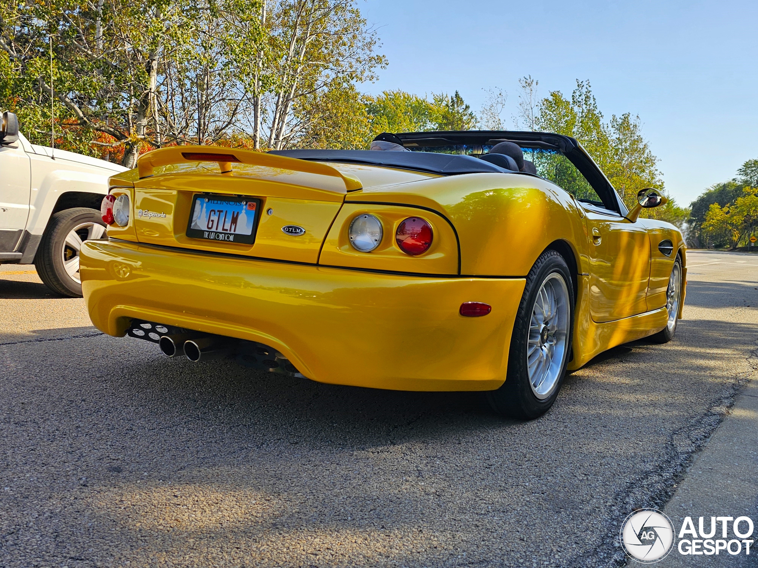 Zeldzame Panoz Esperante GTLM Roadster gespot