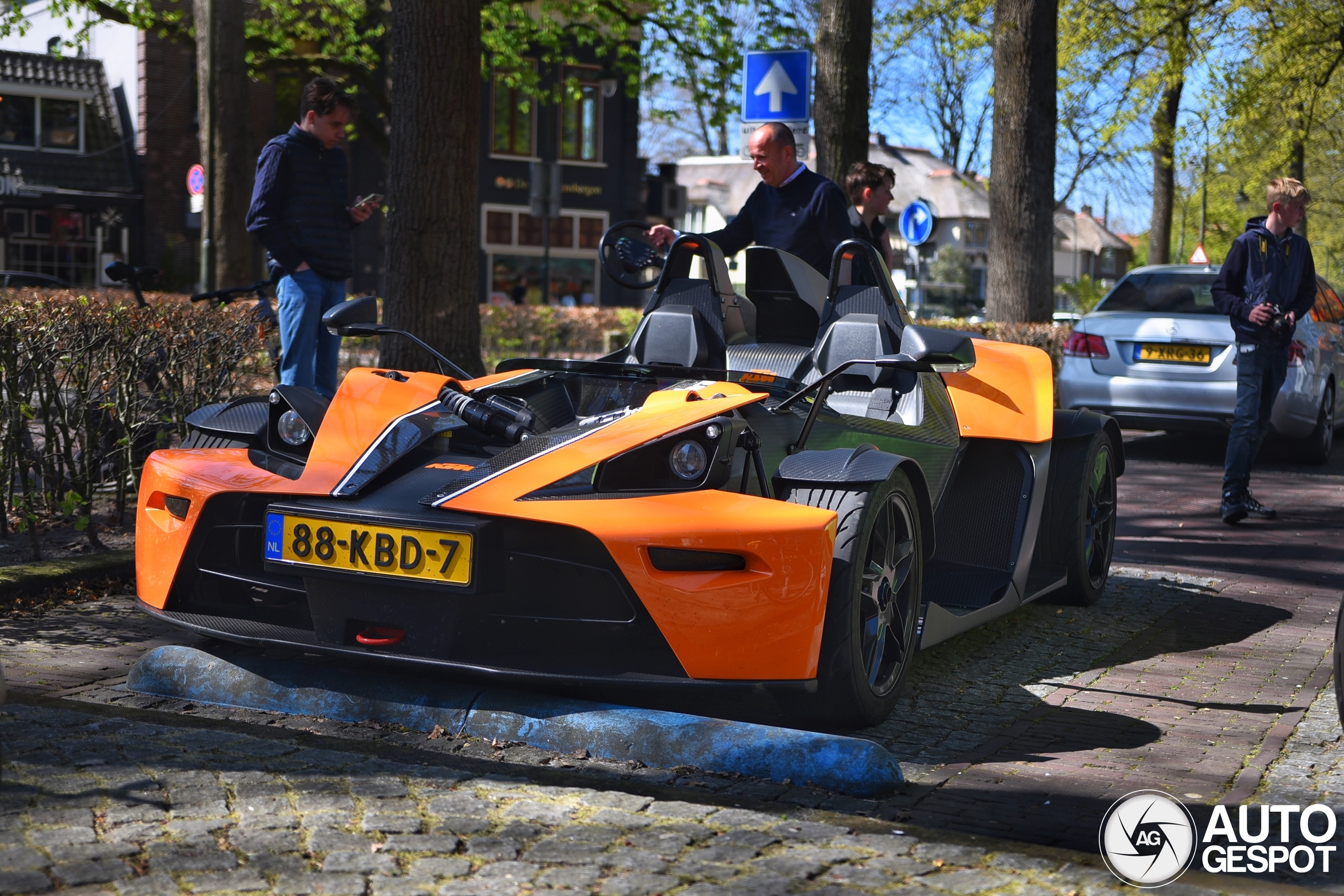 KTM X-Bow Dallara valt op in Laren