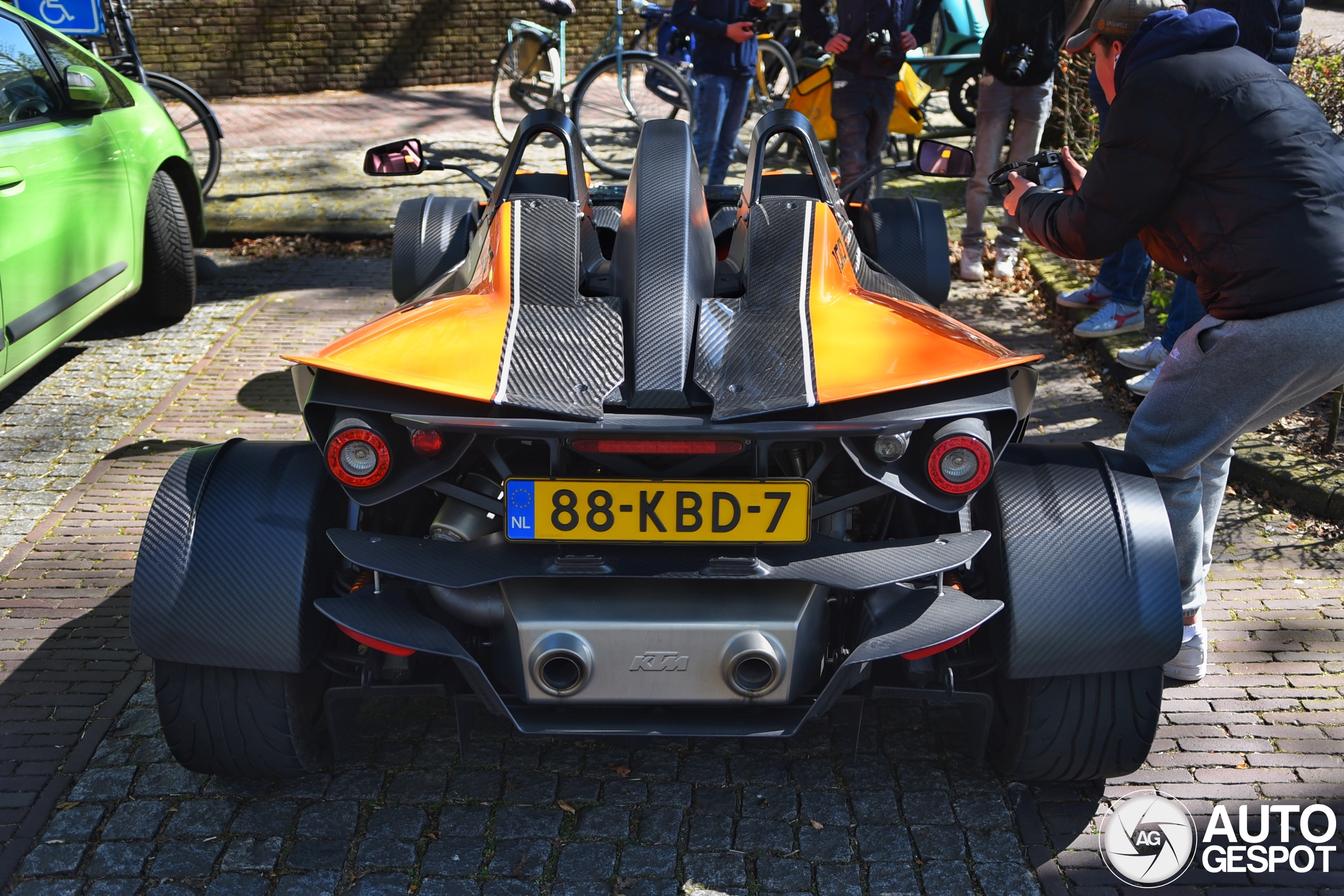 KTM X-Bow Dallara valt op in Laren