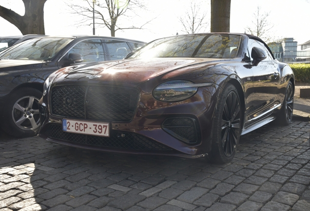 Bentley Continental GTC Speed 2025 First Edition