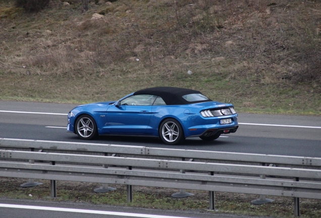 Ford Mustang GT Convertible 2018