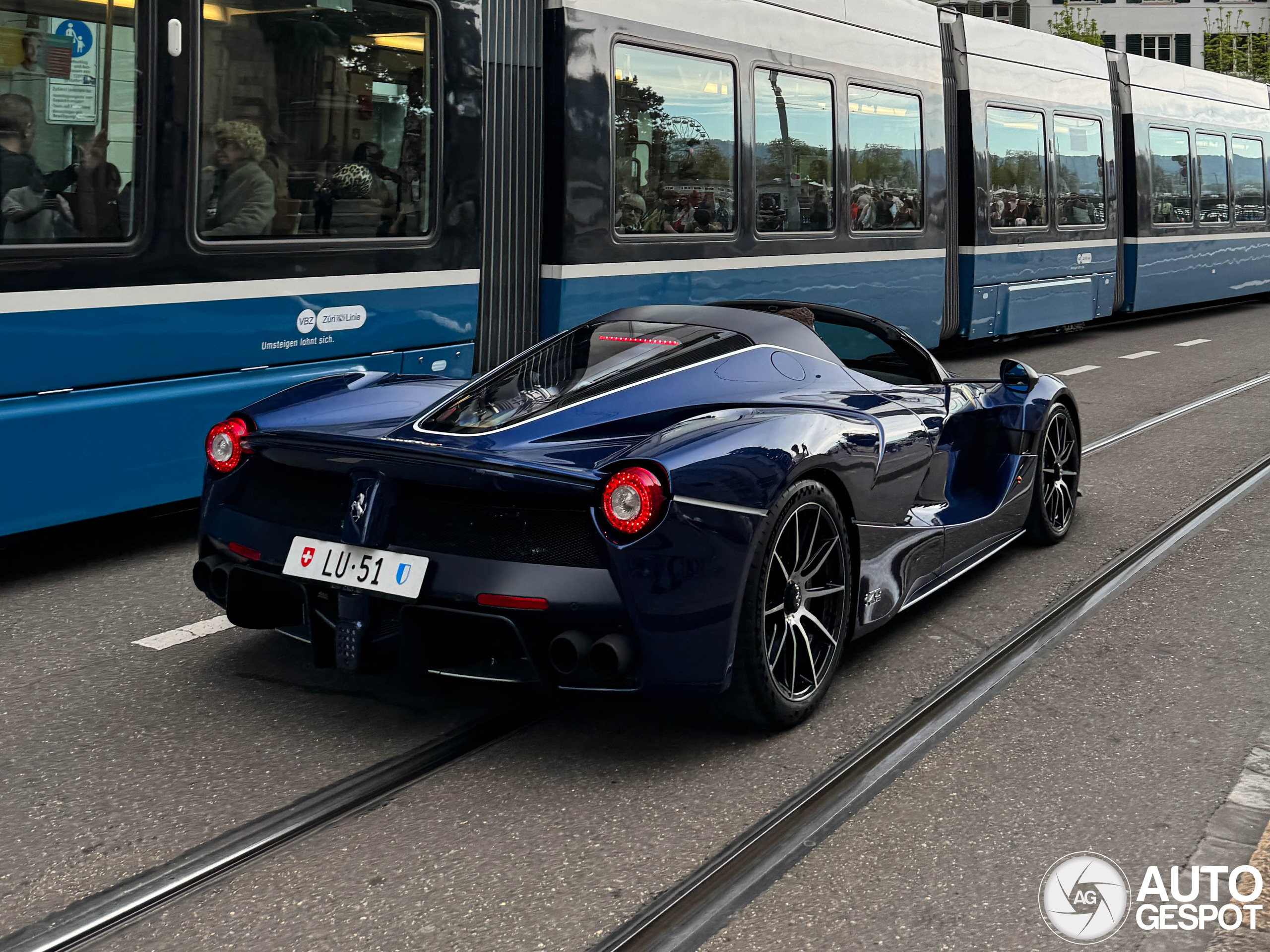 All eyes on the LaFerrari Aperta: A license plate with history